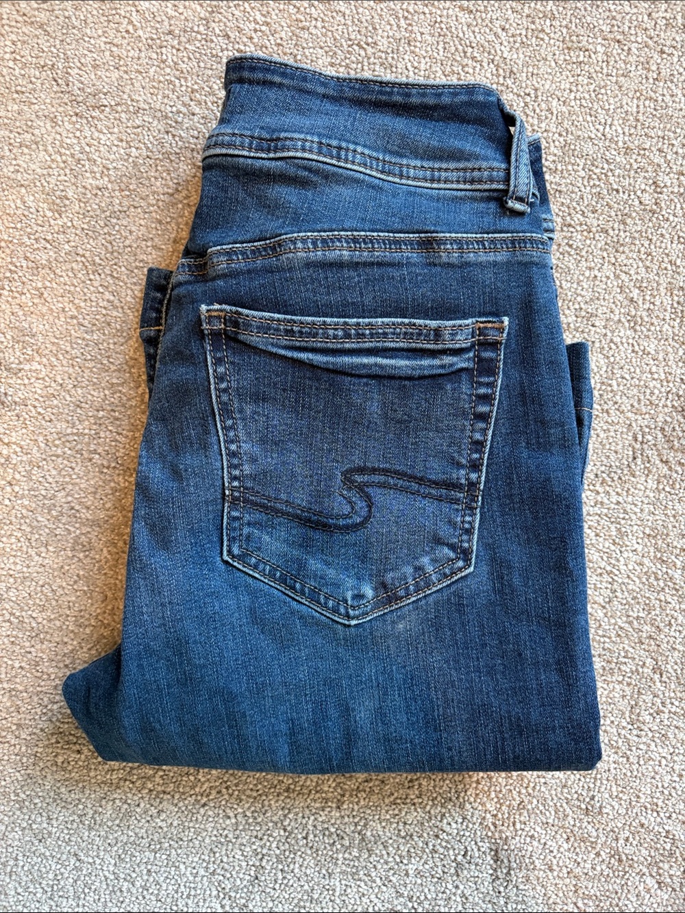 Silver Jeans Dark Blue Flare Jeans